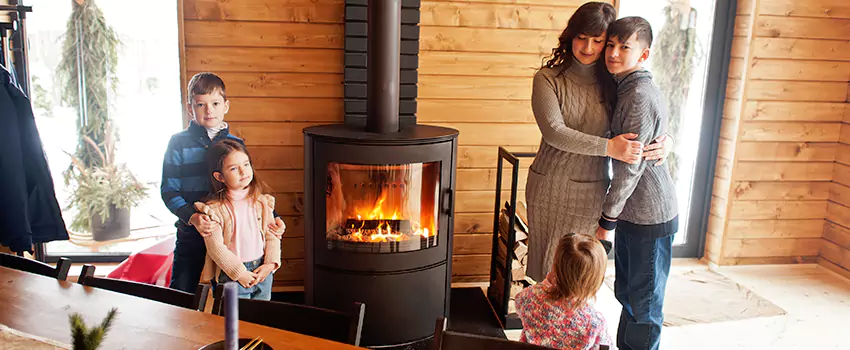 Morso Cast Iron Fireplace Insert Installation in SeaTac, Washington