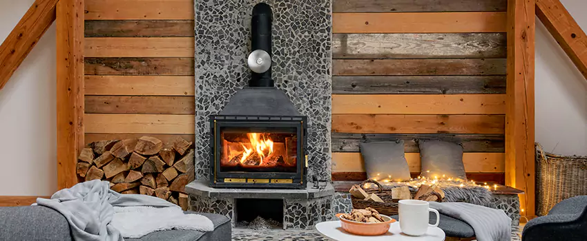 Thelin Hearth Products Direct Vent Gas Stove Fireplace Inspection in SeaTac, Washington