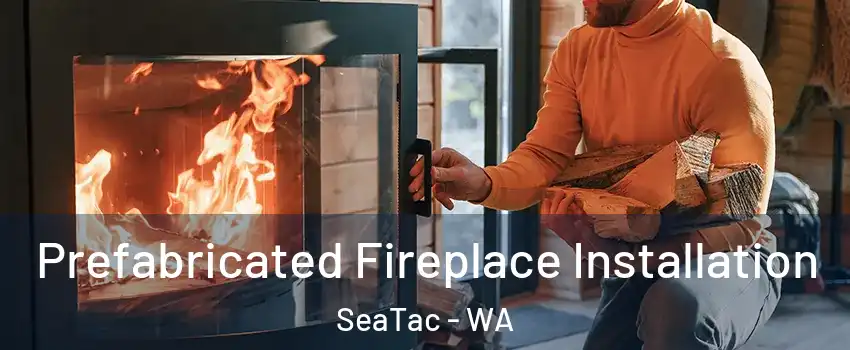  Prefabricated Fireplace Installation SeaTac - WA